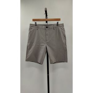 Quince Men Organic Cotton Coolmax Chino Shorts Gravel 34
